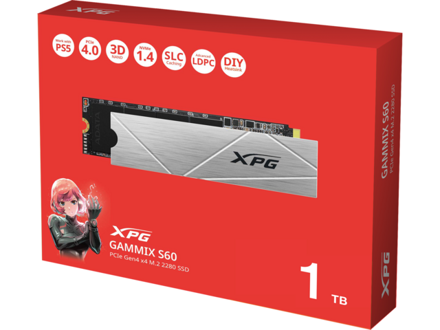 SSD 1TB XPG GAMMIX S60