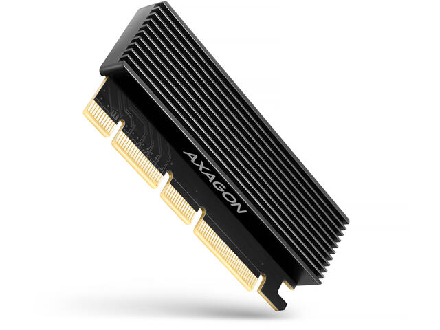 Кабели и Адаптери AXAGON PCEM2-XS PCI-E 3.0 16x - M.2 SSD NVMe