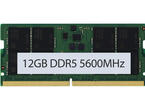 Оперативна памет 12GB (1x 12288MB) DDR5, 5600MHz