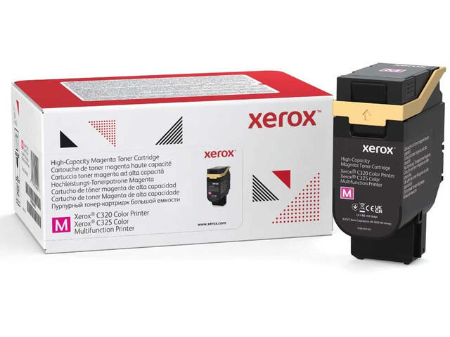 Консумативи Xerox High Capacity Toner Cartridge C320/C325, Magenta