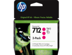 Консумативи HP 712 3-pack 29-ml Magenta DesignJet Ink Cartridge