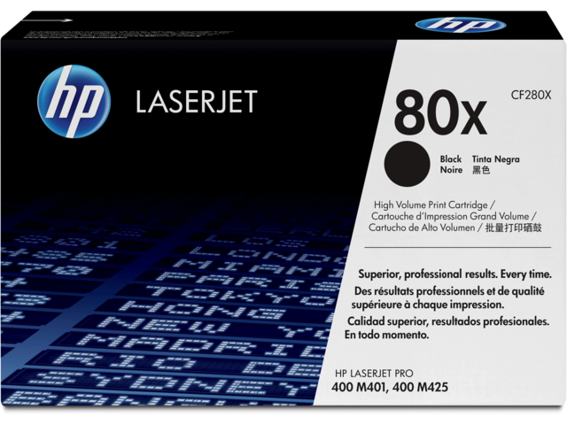 Консумативи HP 80X Black LaserJet