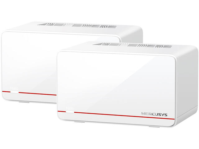 Мрежово оборудване Mercusys Halo H37BE BE6500 (2 броя)
