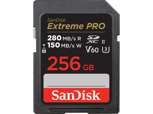 Карти памет 256GB SanDisk Extreme PRO SDXC™ UHS-II Card