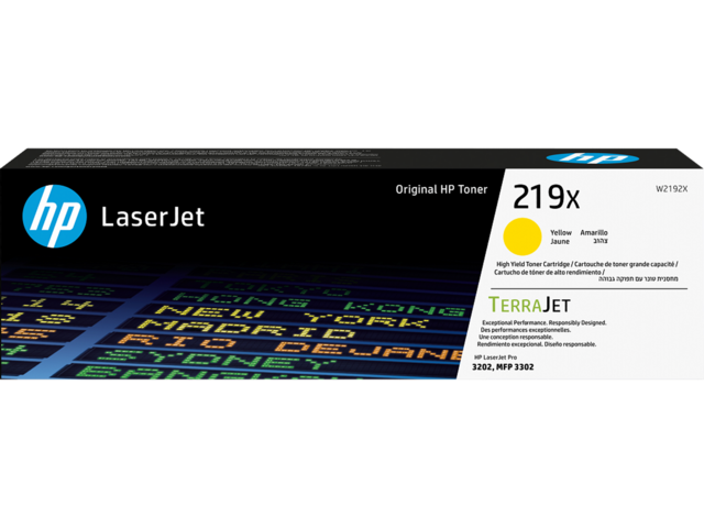 Консумативи HP 219X, Yellow