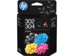 Консумативи HP 302/304, Tri-color/Black