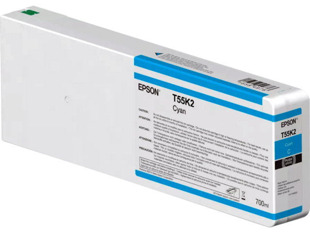 Консумативи Epson UltraChrome HDX/HD T55K200, Cyan 
