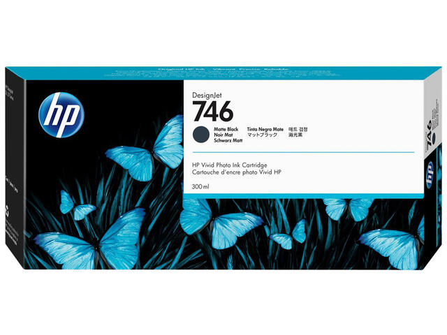 Консумативи HP 746 300-ml, Matte Black