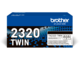 Консумативи Brother TN2320TWIN, Black (Twin Pack)