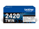 Консумативи Brother TN2420TWIN, Black (Twin Pack)