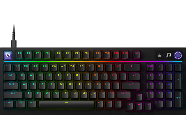 Клавиатури Logitech G316 X 98 % Wired Gaming Keyboard US INT`L-Tactile