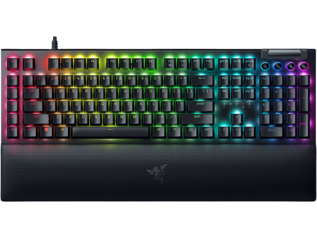Клавиатури Razer BlackWidow V4, US Layout, Yellow Switch