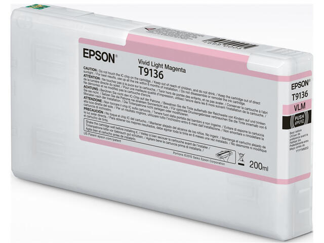 Консумативи Epson UltraChrome HDR T9136, Vivid Light Magenta