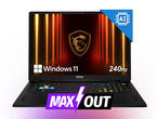 Лаптопи MSI Vector 18 HX AI A2XWJG - MAXOUT