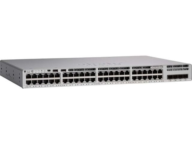 Мрежово оборудване Cisco Catalyst 9200L 48-port PoE+ 4x10G uplink Switch