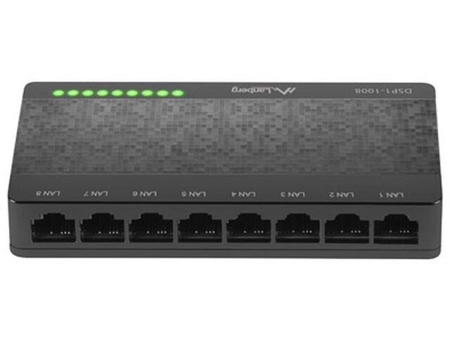 Мрежово оборудване Lanberg DSP1-1008