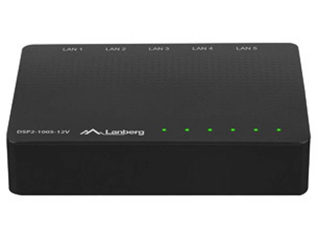 Мрежово оборудване Lanberg DSP2-1005-12V