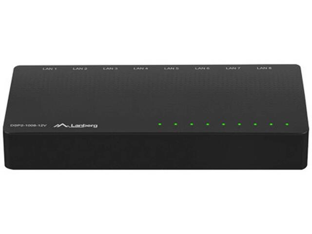 Мрежово оборудване Lanberg DSP2-1008-12V