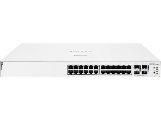 Мрежово оборудване HPE Aruba IOn 1930 24G 4SFP+ 195W Sw