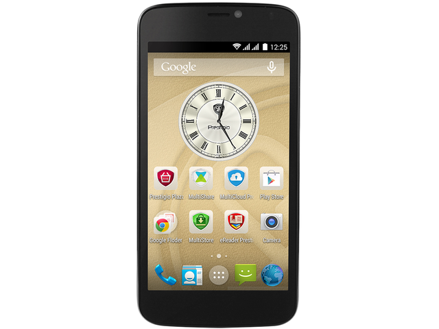 Смартфони Prestigio Multiphone 3502 DUO 4GB, сив цвят