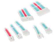 Кабели за компоненти Kolink Core Adept Extension Kit Brilliant White/Neon Blue/Pure Pink