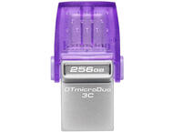 USB памети 256GB Kingston DataTraveler microDuo 3C 200MB/s dual USB-A + USB-C