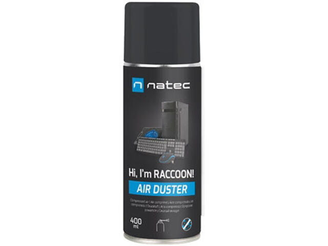 За почистване Natec Compressed Air Duster Raccoon 400 ml