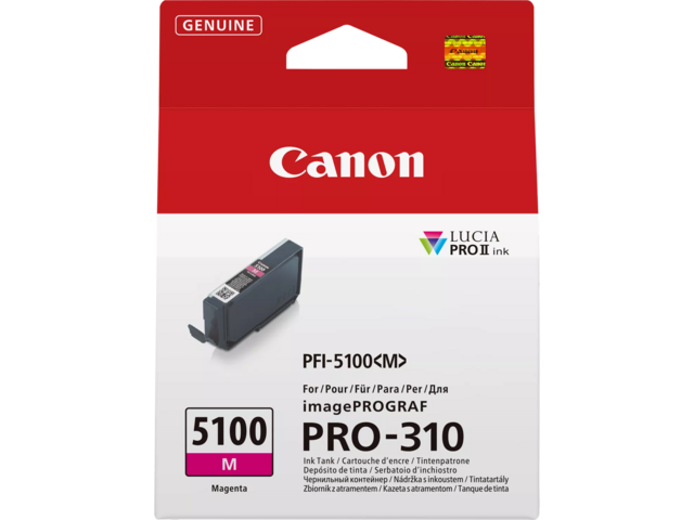 Консумативи Canon PFI-5100, Magenta
