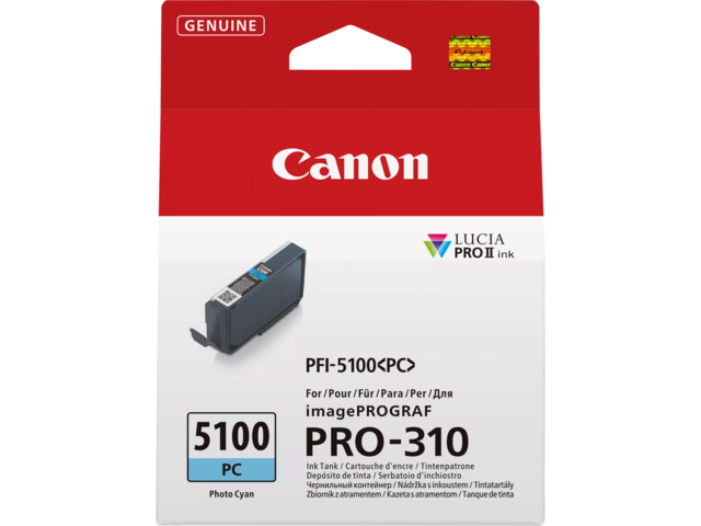 Консумативи Canon PFI-5100, Photo Cyan