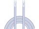 Кабели и Адаптери Verbatim Sync & Charge SoftTouch Cable 100W USB-C® to USB-C, 120cm, Purple