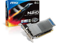 Видео карти MSI N210-1GD3/LP