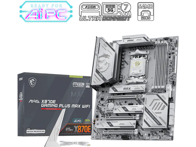 Дънни платки MSI X870E GAMING PLUS Max WIFI