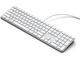 Клавиатури Satechi Slim LX3 Wired Keyboard - US English - Silver