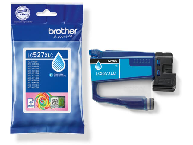 Консумативи Brother LC527XLC, Cyan