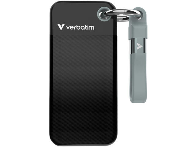 Външни SSD 512GB Verbatim Pocket SSD Black/Grey