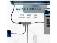 USB Хъб Acer 5-in-1 Type-C Dongle
