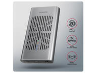 Кутии за дискове AXAGON EEM2-20GD External Box USB-C 3.2 Gen 2 - NVMe M.2