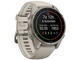 Смарт часовници Garmin fēnix 9 - 43 мм - Titanium с French gray силиконова каишка