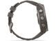 Смарт часовници Garmin fēnix® 9 - 51 мм - Titanium с Pebble Grey силиконова каишка