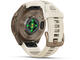 Смарт часовници Garmin fēnix® 9 Pro - 43 мм - Autumn Gold Titanium с Cream/French Gray силиконова каишка