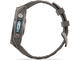 Смарт часовници Garmin fēnix® 9 - 47 мм - Titanium с Pebble Grey силиконова каишка