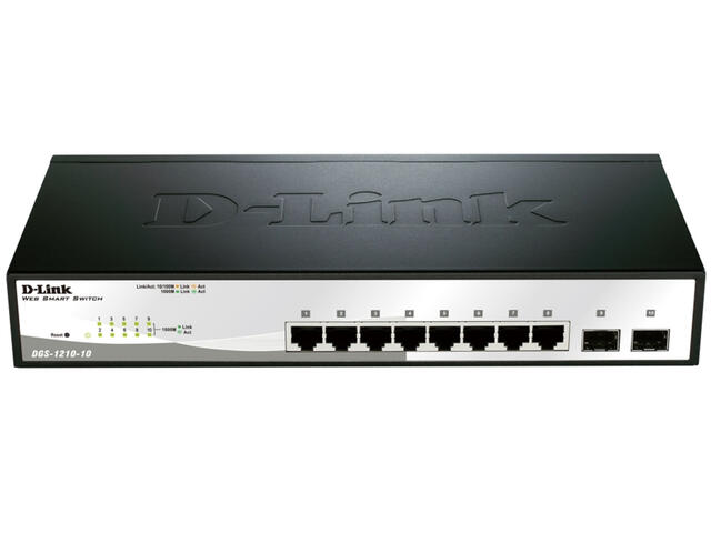 Мрежово оборудване D-Link DGS-1210-10
