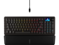 Клавиатури CORSAIR VANGUARD 96 Mechanical Gaming Keyboard, Backlit RGB LED, CORSAIR MLX Plasma, Black, Black PBT DS Keycaps