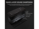 Клавиатури CORSAIR VANGUARD 96 Mechanical Gaming Keyboard, Backlit RGB LED, CORSAIR MLX Plasma, Black, Black PBT DS Keycaps