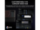 Клавиатури CORSAIR VANGUARD 96 Wireless Mechanical Gaming Keyboard, Backlit RGB LED, CORSAIR MLX Plasma, Black, Black PBT DS Keycaps