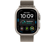 Смарт часовници Apple Watch Ultra 4 GPS + Cellular - Milanese Loop, Natural Titanium, Small