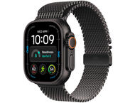 Смарт часовници Apple Watch Ultra 4 GPS + Cellular - Milanese Loop, Black Titanium, Small