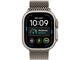Смарт часовници Apple Watch Ultra 4 GPS + Cellular - Milanese Loop, Natural Titanium, Medium