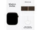 Смарт часовници Apple Watch Series 12 46mm - GPS + Cellular - Aluminum, Dark Bronze, Milanese Loop, S/M