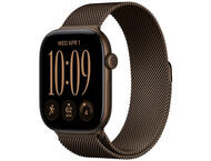 Смарт часовници Apple Watch Series 12 46mm - GPS + Cellular - Aluminum, Dark Bronze, Milanese Loop, M/L